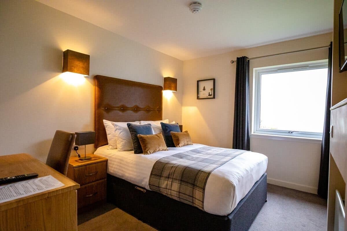 Small Double with Loch View