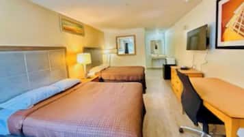 Bureau, fer et planche à repasser, Wi-Fi gratuit, draps fournis