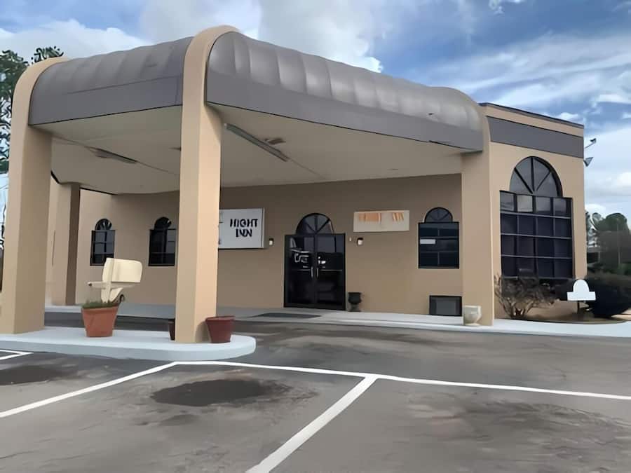 Majoituspaikan julkisivu