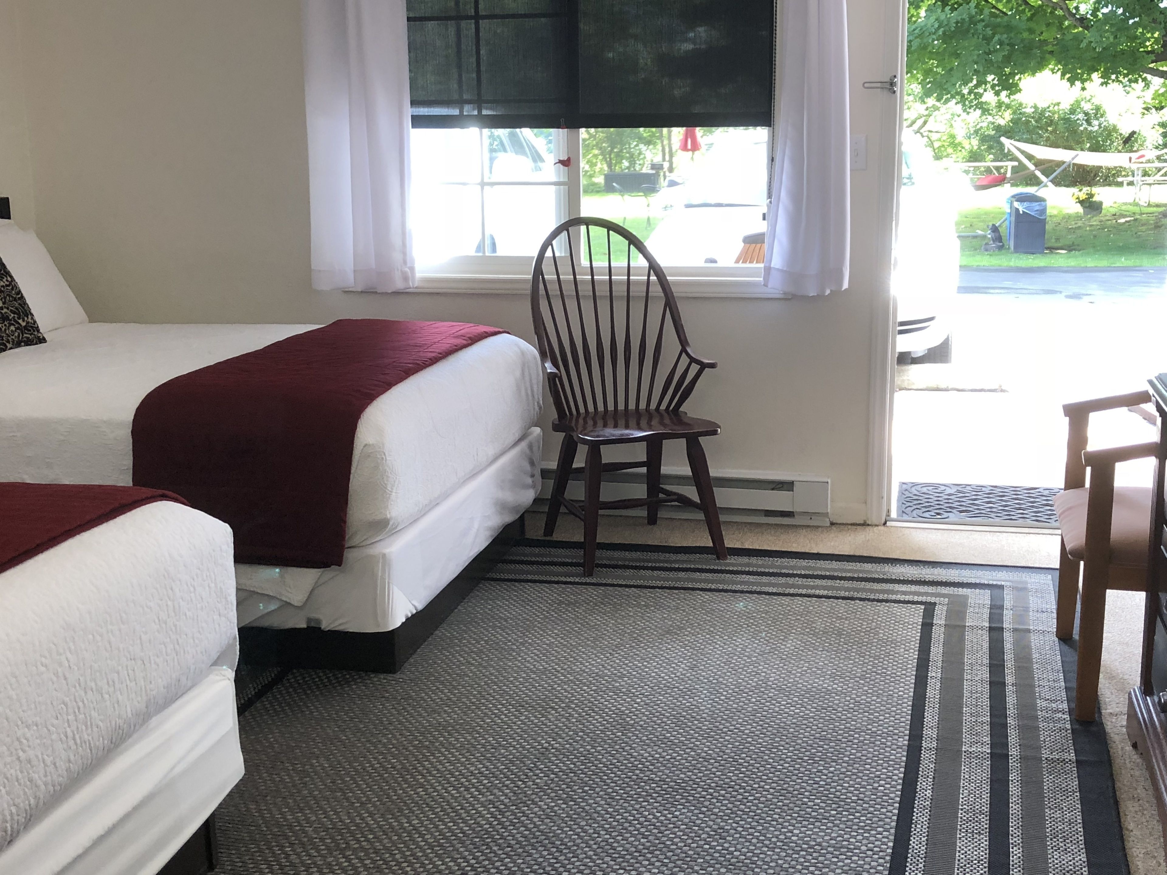 Premium bedding, pillow-top beds, iron/ironing board, free WiFi