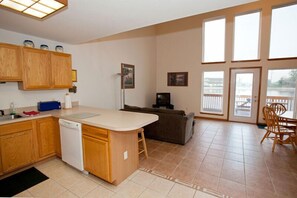 Premium Townhome, Multiple Bedrooms | Living area - The Bays Edge (Port Clinton)