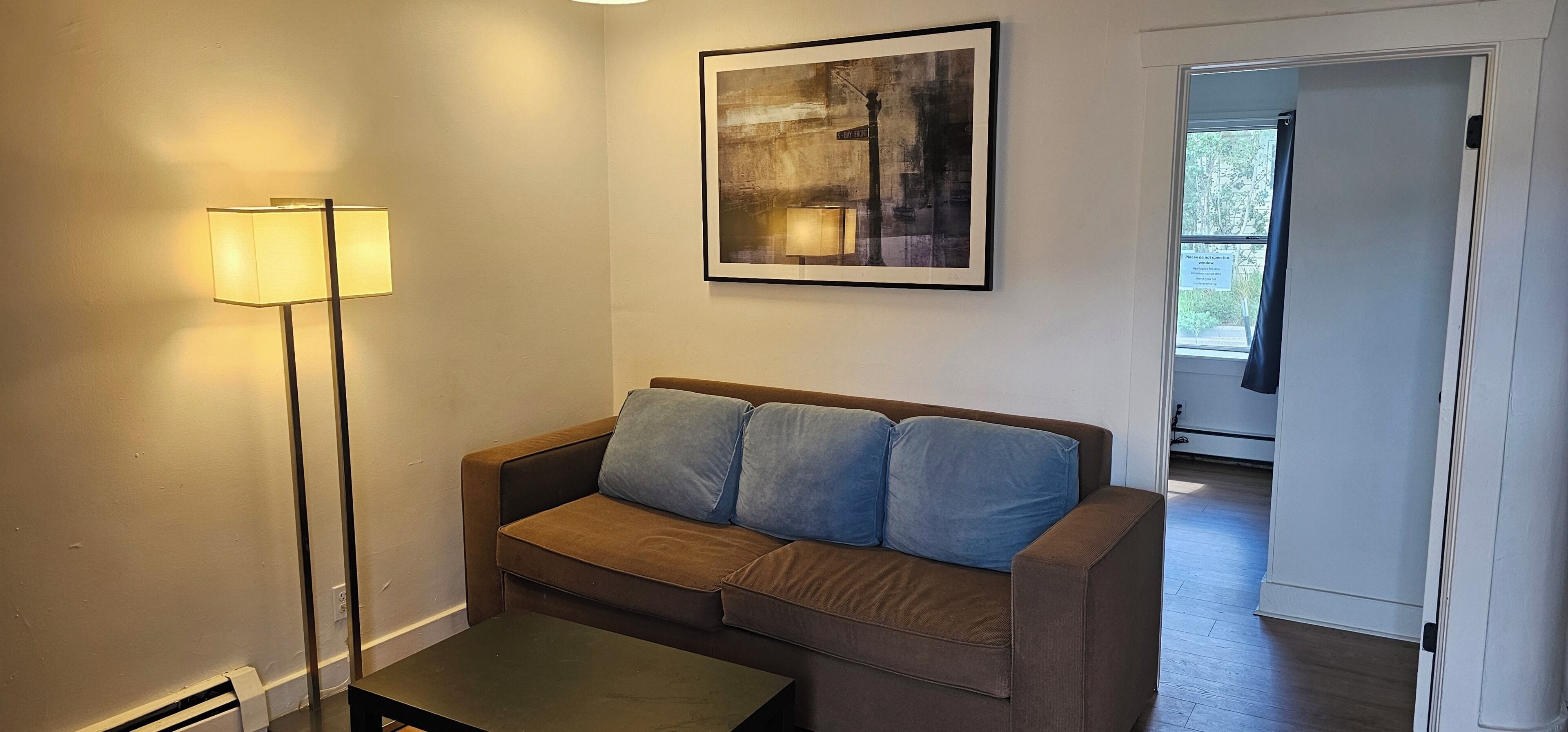 Family Room | Living area | 36-inch LED TV with cable channels, TV