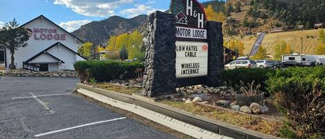 Fassade der Unterkunft