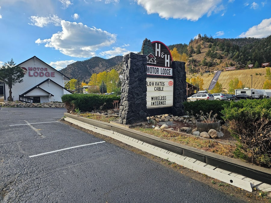 Fachada de la propiedad