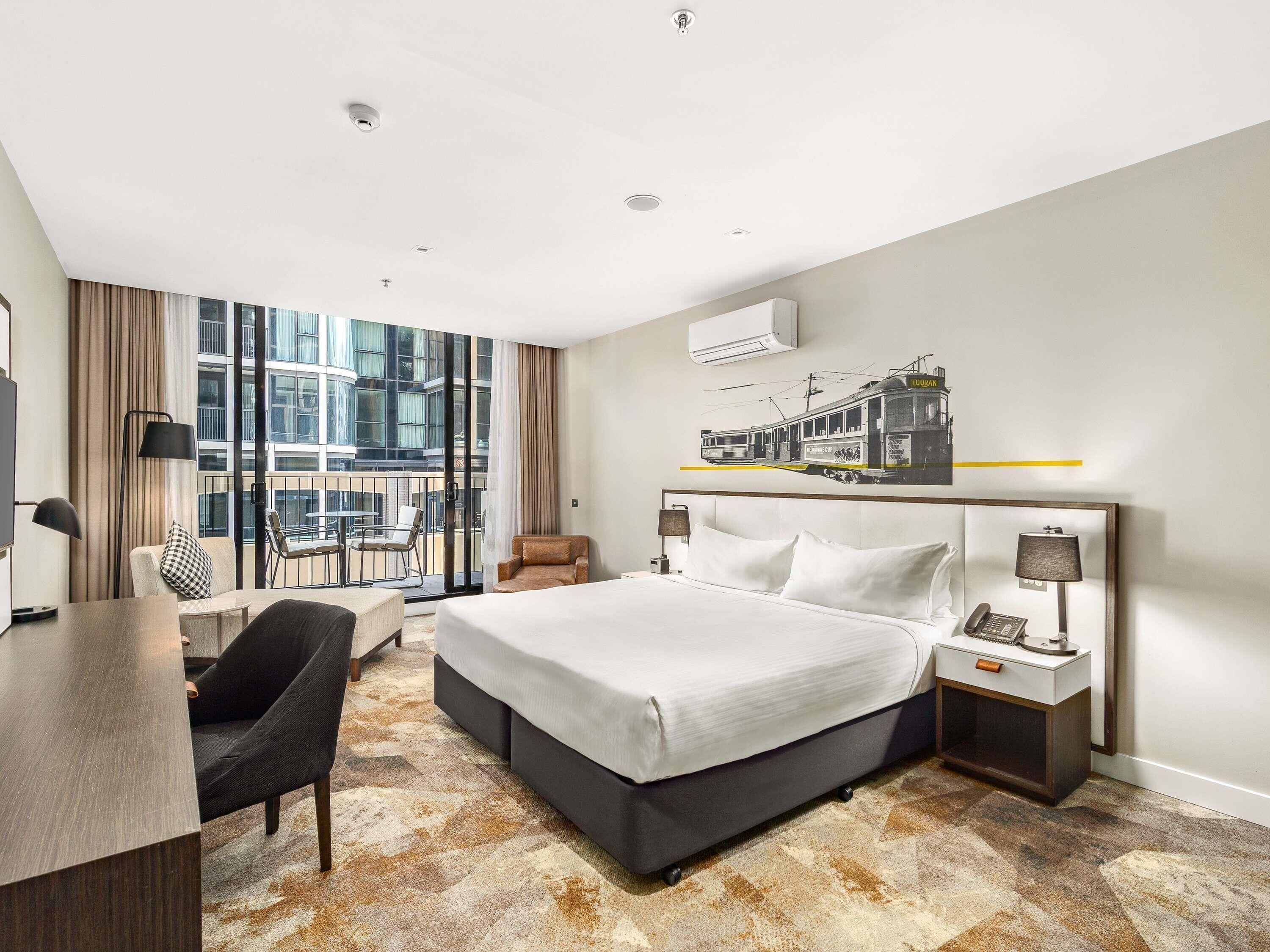 Premium bedding, pillowtop beds, minibar, in-room safe