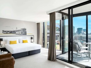 Biancheria da letto di alta qualità, minibar, una cassaforte in camera
