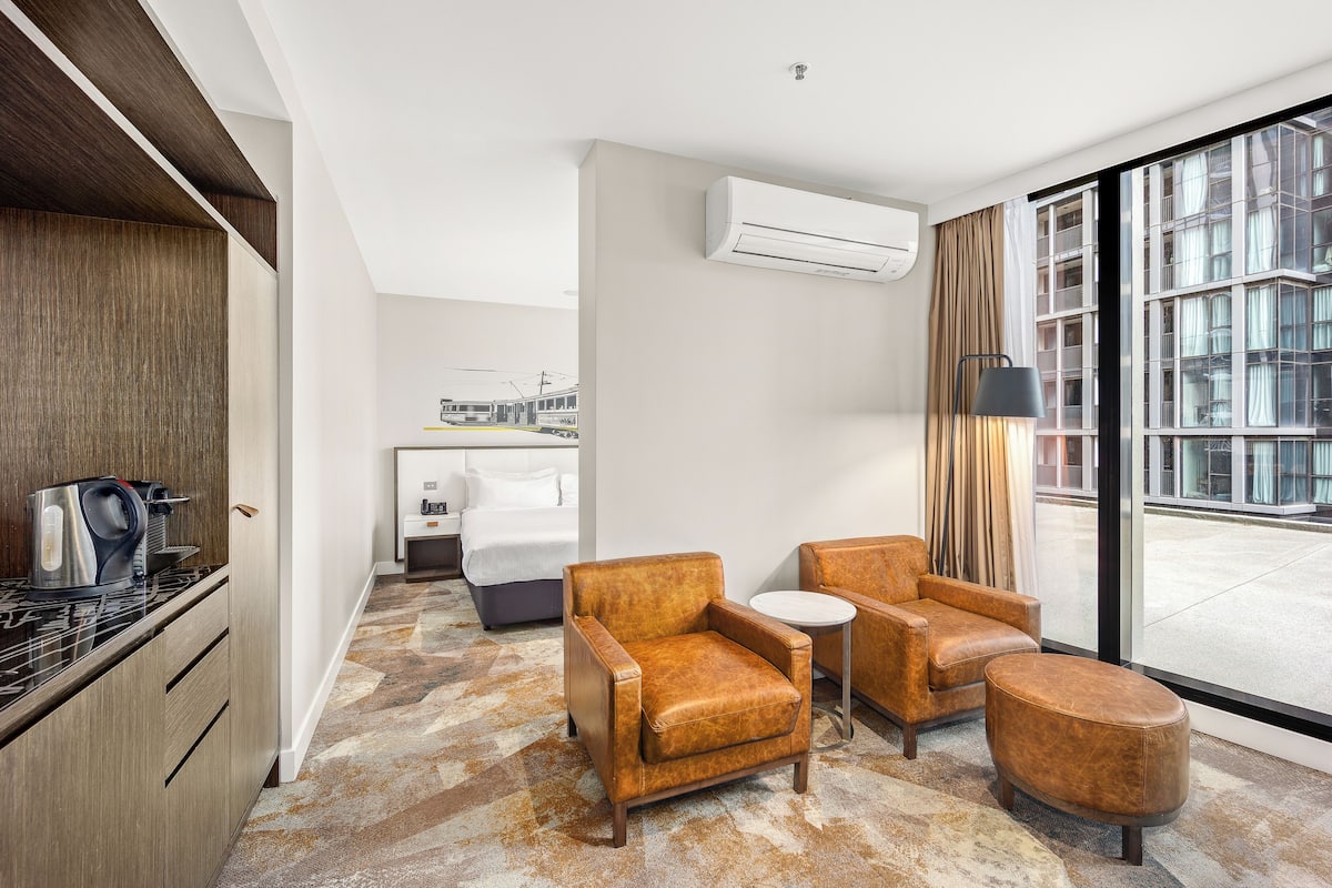 Literie de qualité supérieure, surmatelas, minibar