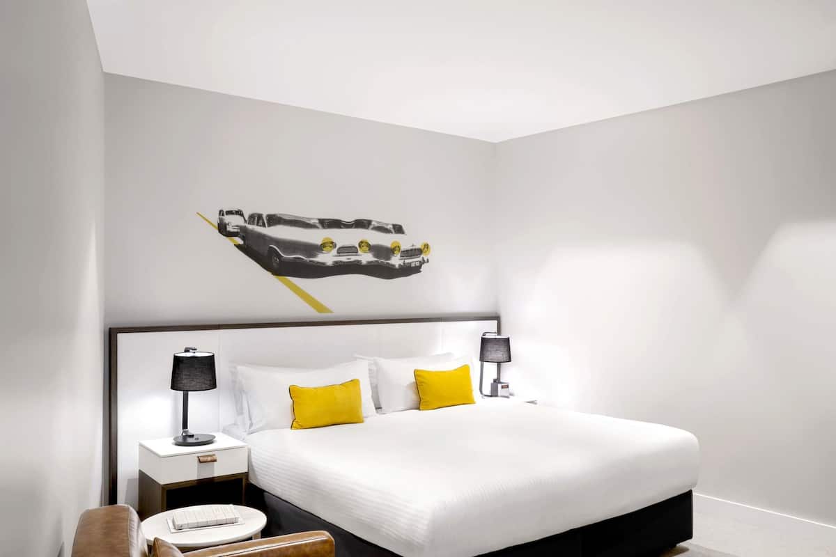 Chambre, 1 grand lit (Peppers Petite)