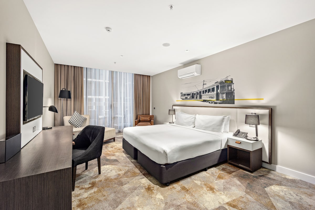 Literie de qualité supérieure, surmatelas, minibar