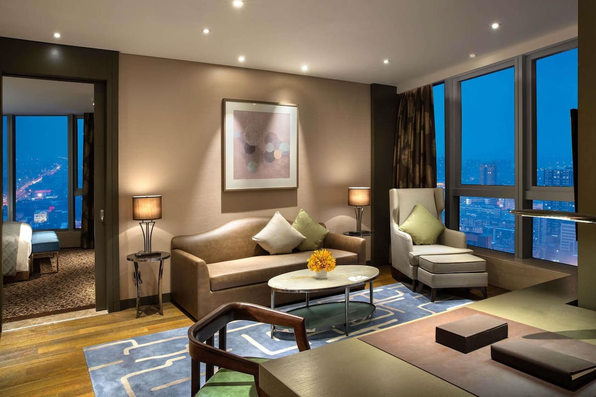 1 habitación, ropa de cama de alta calidad y minibar