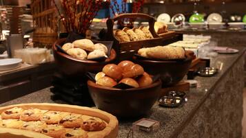 Morgenmadsbuffet hver dag (138 CNY pr. person)