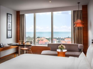 Deluxe Room, 1 King Bed, Sea View | 1 bedroom, premium bedding, minibar, in-room safe - Pullman Vung Tau (Ho Chi Minh City)