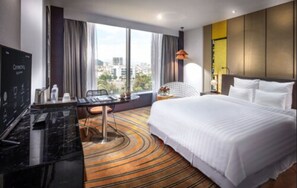 1 habitación, ropa de cama de alta calidad y minibar 