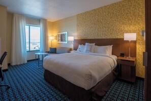 Room, 1 King Bed with Sofa bed | Premium bedding, desk, laptop workspace, blackout curtains - Fairfield Inn & Suites by Marriott Provo Orem (Orem)