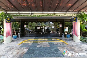 Entrada de la propiedad