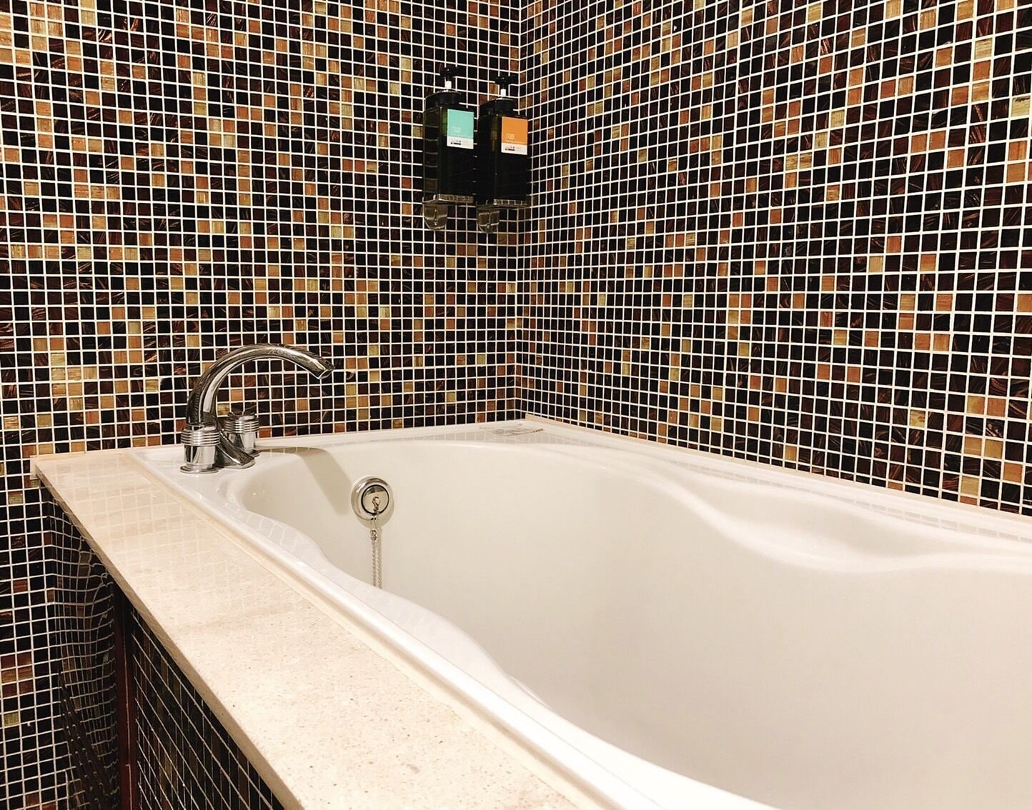 deluxe quadruple room | bathroom | shower, hair dryer, towels