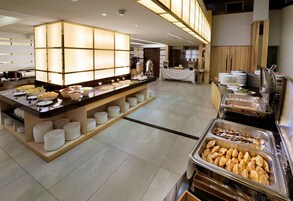 吃到飽自助式早餐