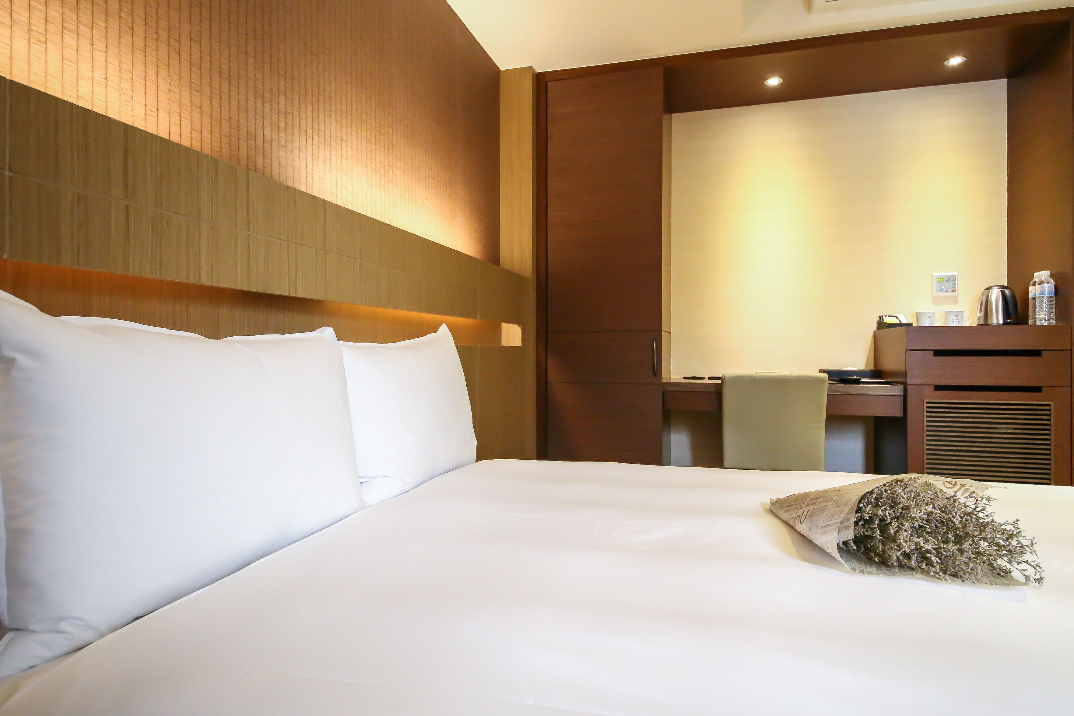 run of house - no parking | 1 bedroom, down duvets, desk, blackout curtains