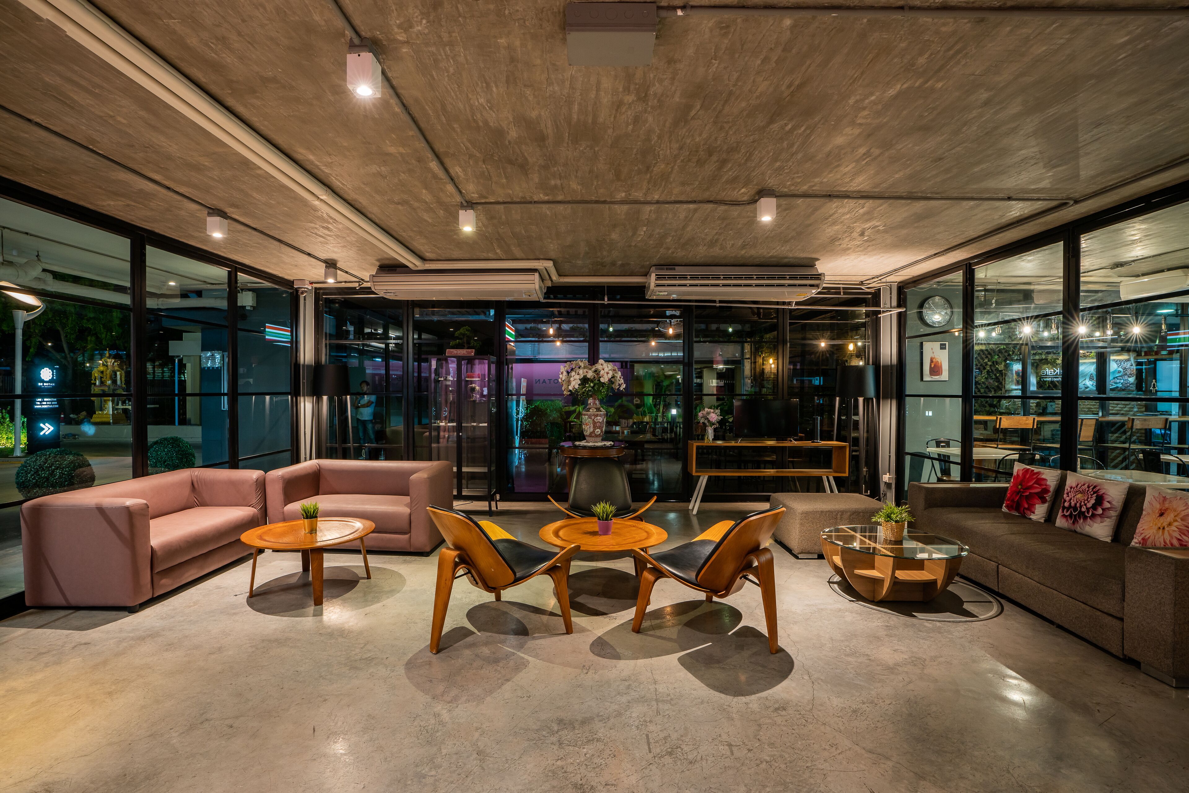 Khu tiếp khách ở sảnh