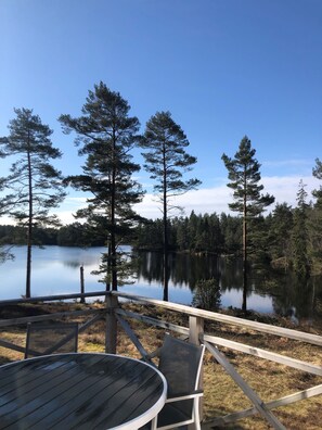 Cabane Majestueuse, vue lac (Sauna) | Solarium