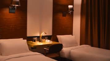 Minibar, in-room safe, desk, free WiFi
