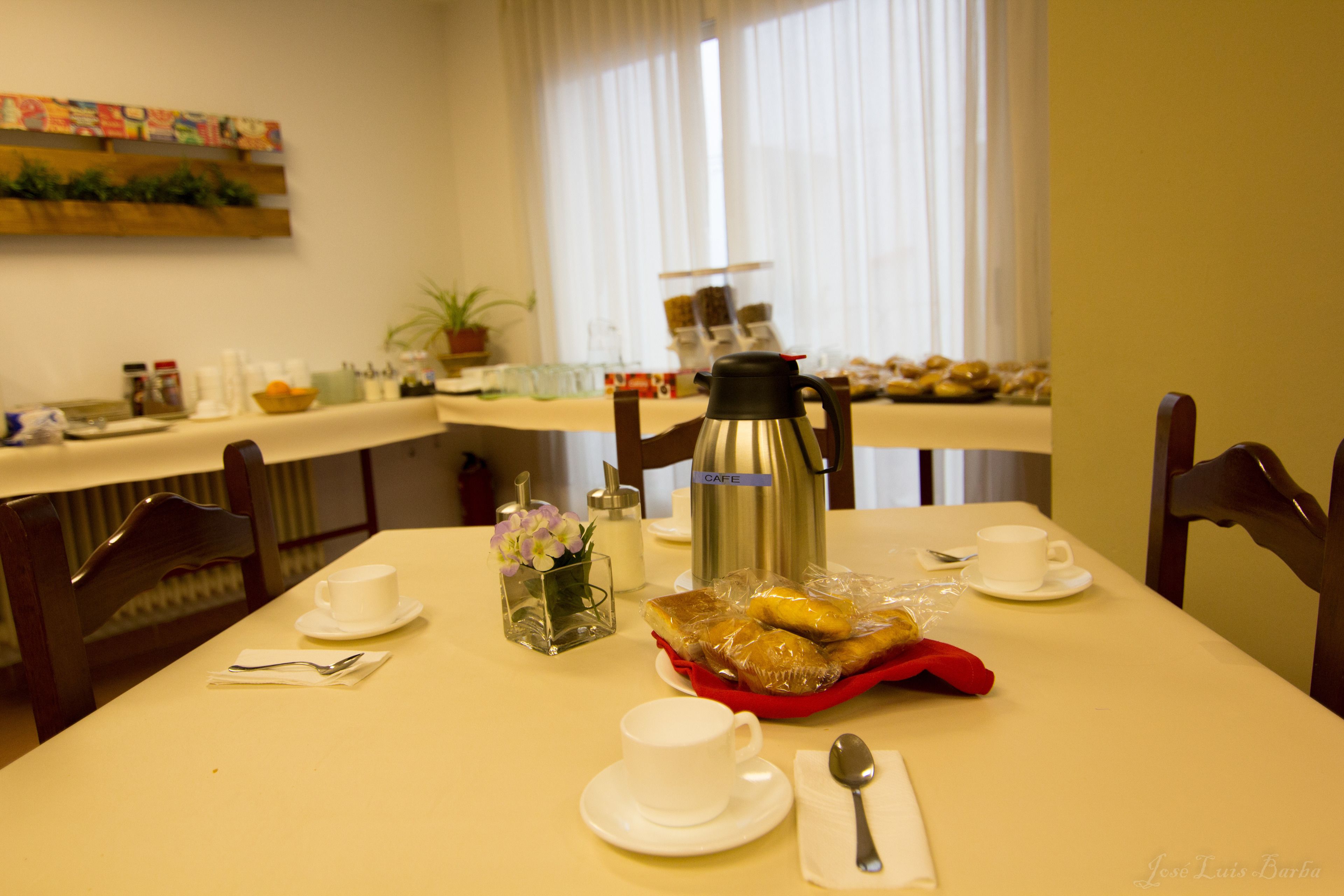 Desayuno buffet incluido todos los días 