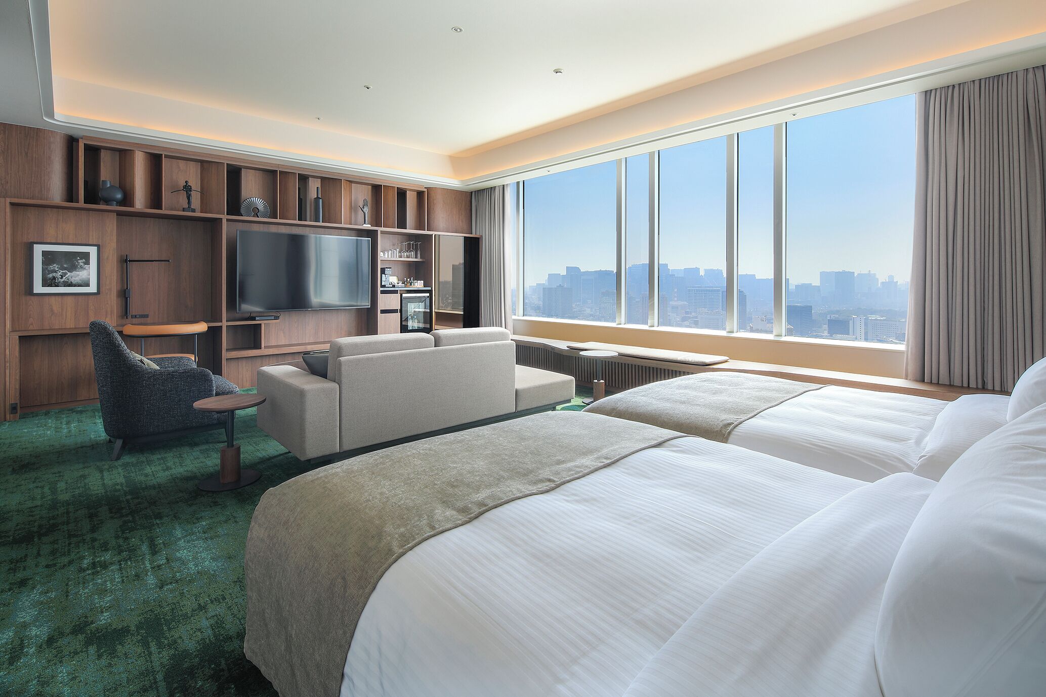 executive suite a, non smoking (39-41f)(with breakfast/separate breakfast fee for 6 y/o and under) | 1 bedroom, in-room safe, desk, bed sheets