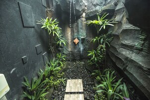 Ducha, artículos de tocador de diseñador, toallas