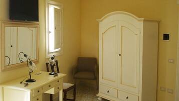 Double Room (Zafferano) | Frette Italian sheets, down comforters, pillowtop beds, blackout drapes