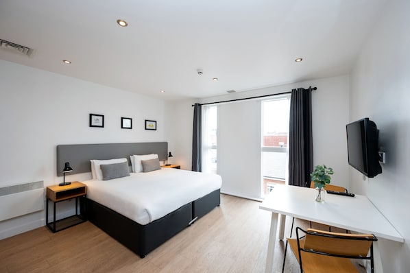 Studio | Bügeleisen/Bügelbrett, kostenlose Babybetten, kostenloses WLAN