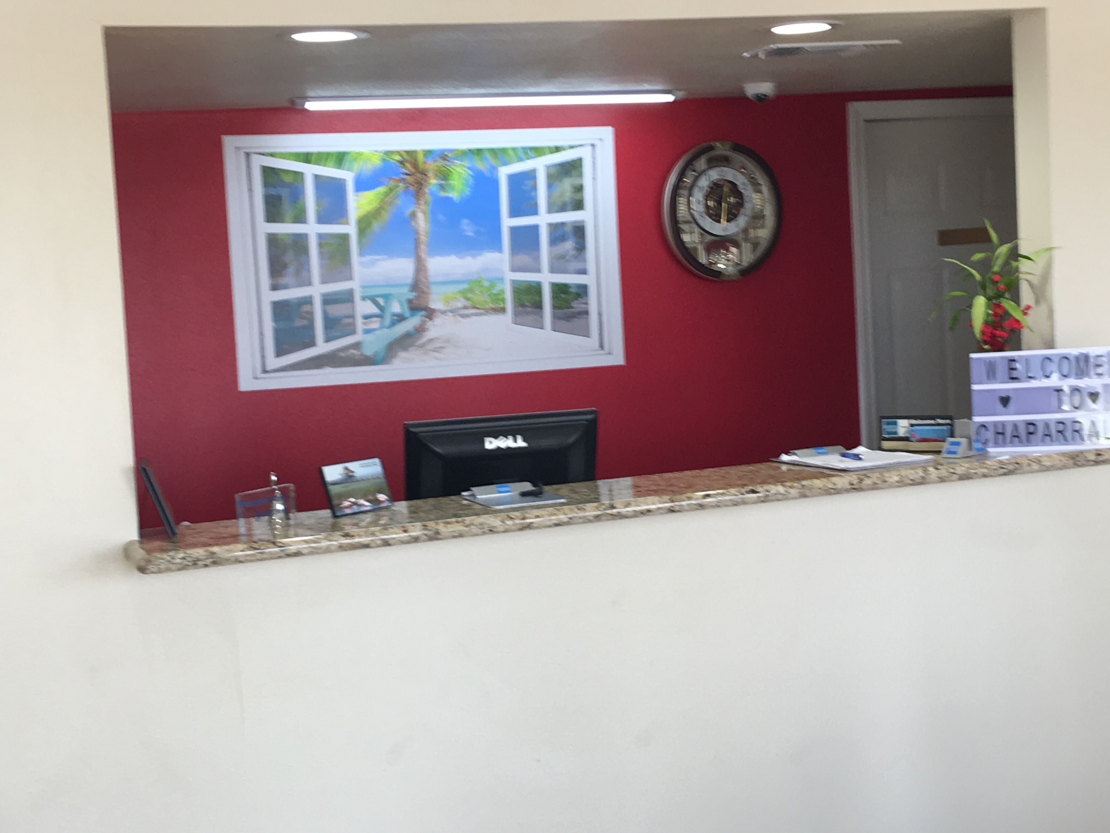 Check-in/check-out kiosk