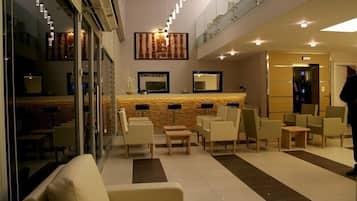 Sala de estar en el lobby