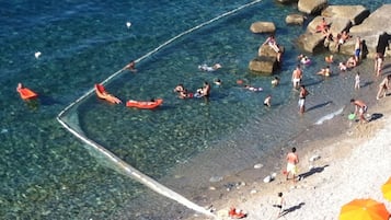 Pantai persendirian, selam skuba