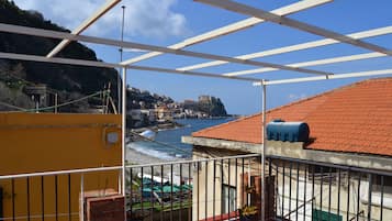 Panoramic Apartment, 1 Bedroom, Sea View | Terrace/patio