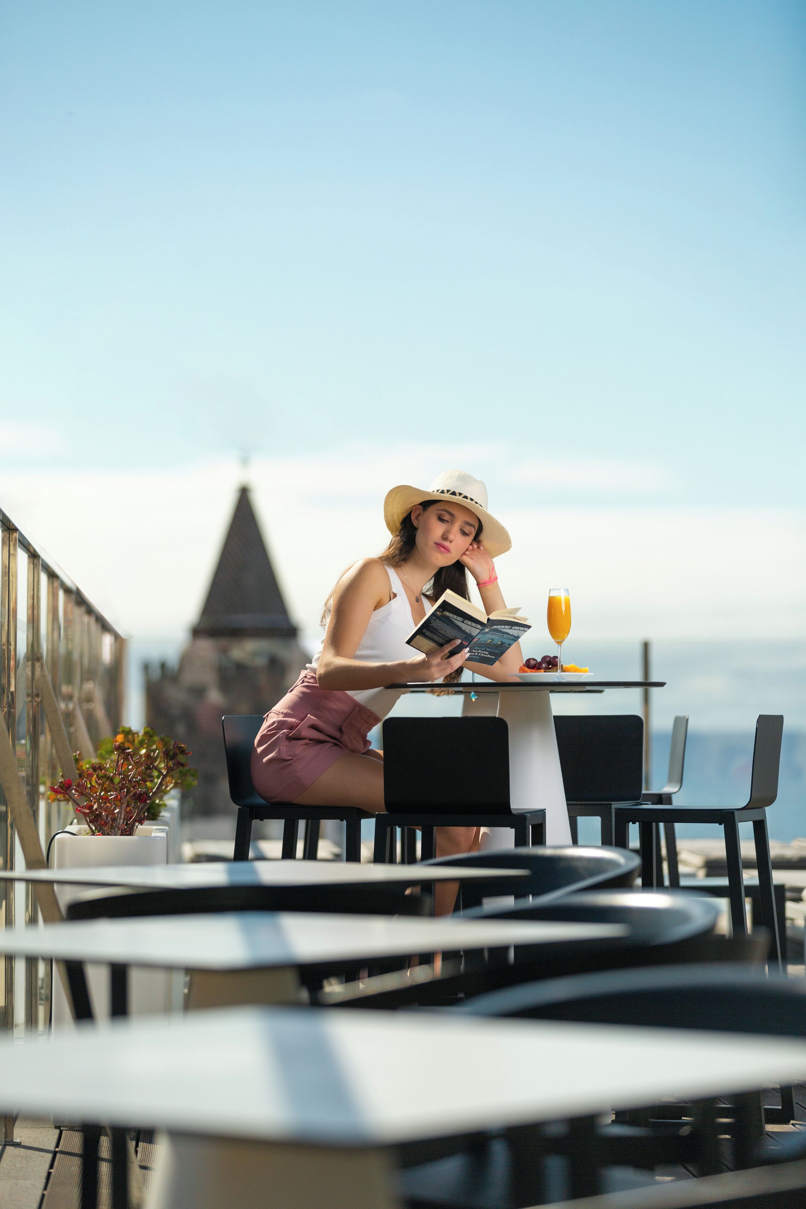 Terrasse sur le toit