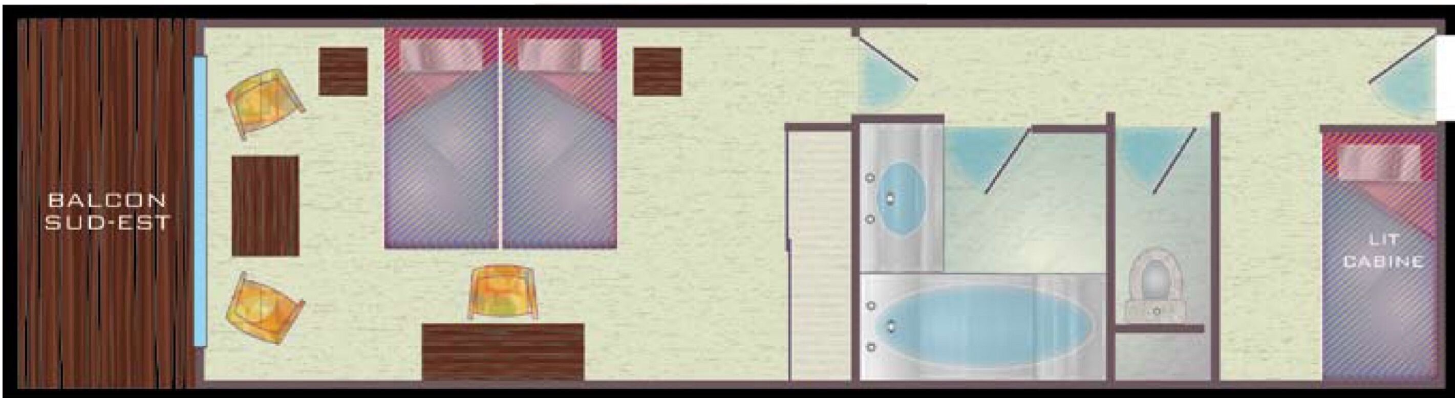 family room (superior) | in-room safe, desk, laptop workspace, blackout curtains