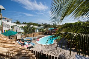 2 outdoor pools - Pedro's Inn Backpackers Hostel (San Pedro)