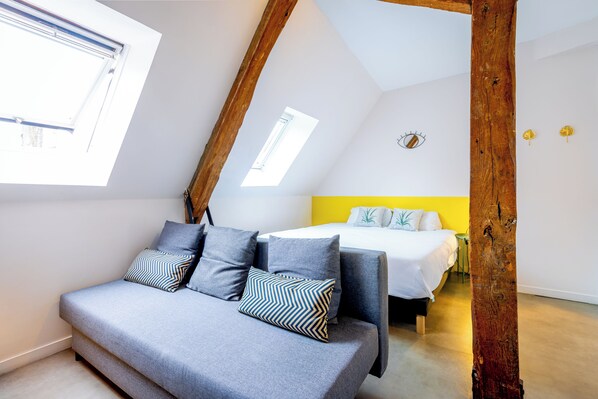 Individually furnished, blackout drapes, soundproofing