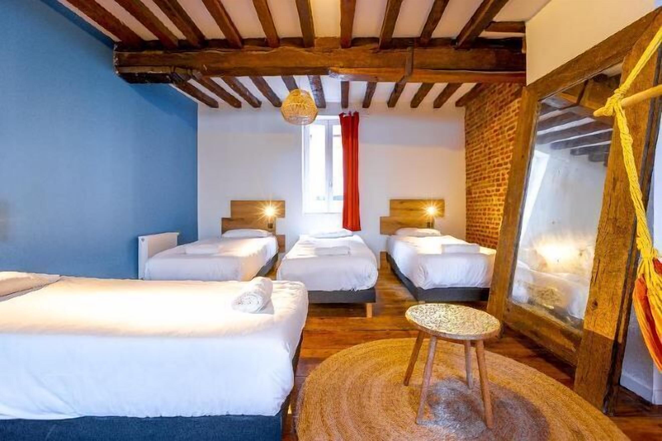 Individually furnished, blackout drapes, soundproofing