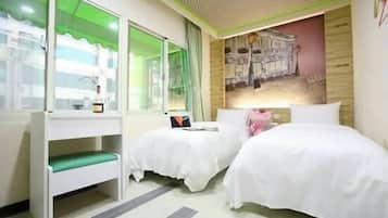 Superior dubbelrum | Skrivbord, gratis wi-fi och sängkläder