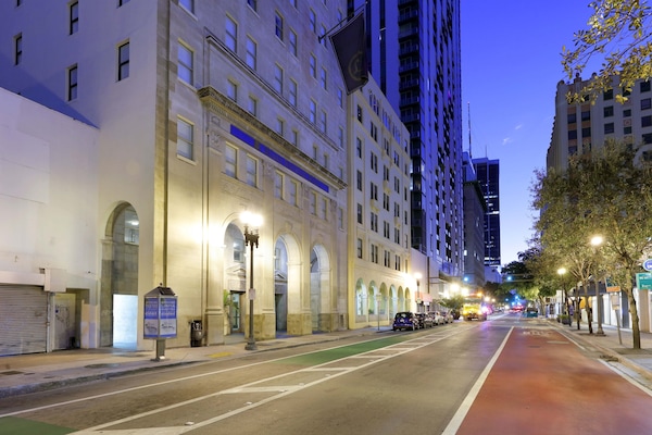 Front of property - evening/night