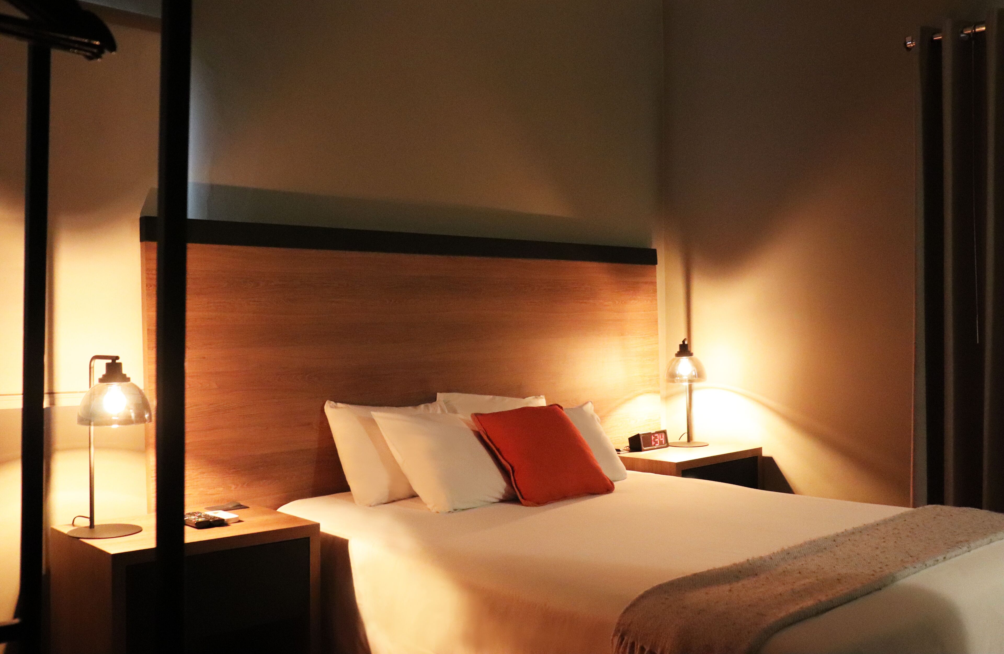 room (suite queen bed) | in-room safe, individually decorated, blackout curtains, soundproofing