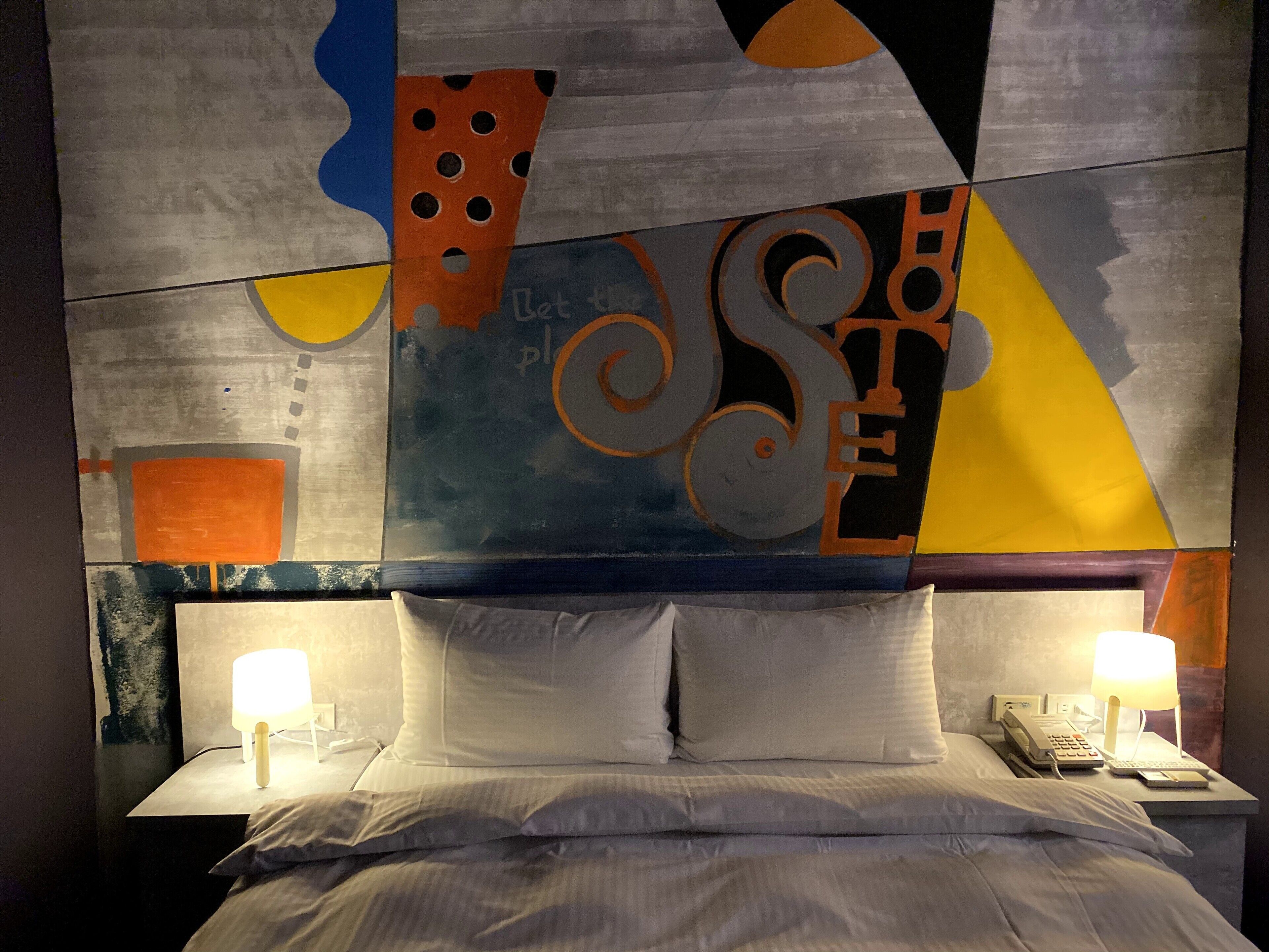 1 bedroom, down duvets, blackout curtains, free wifi