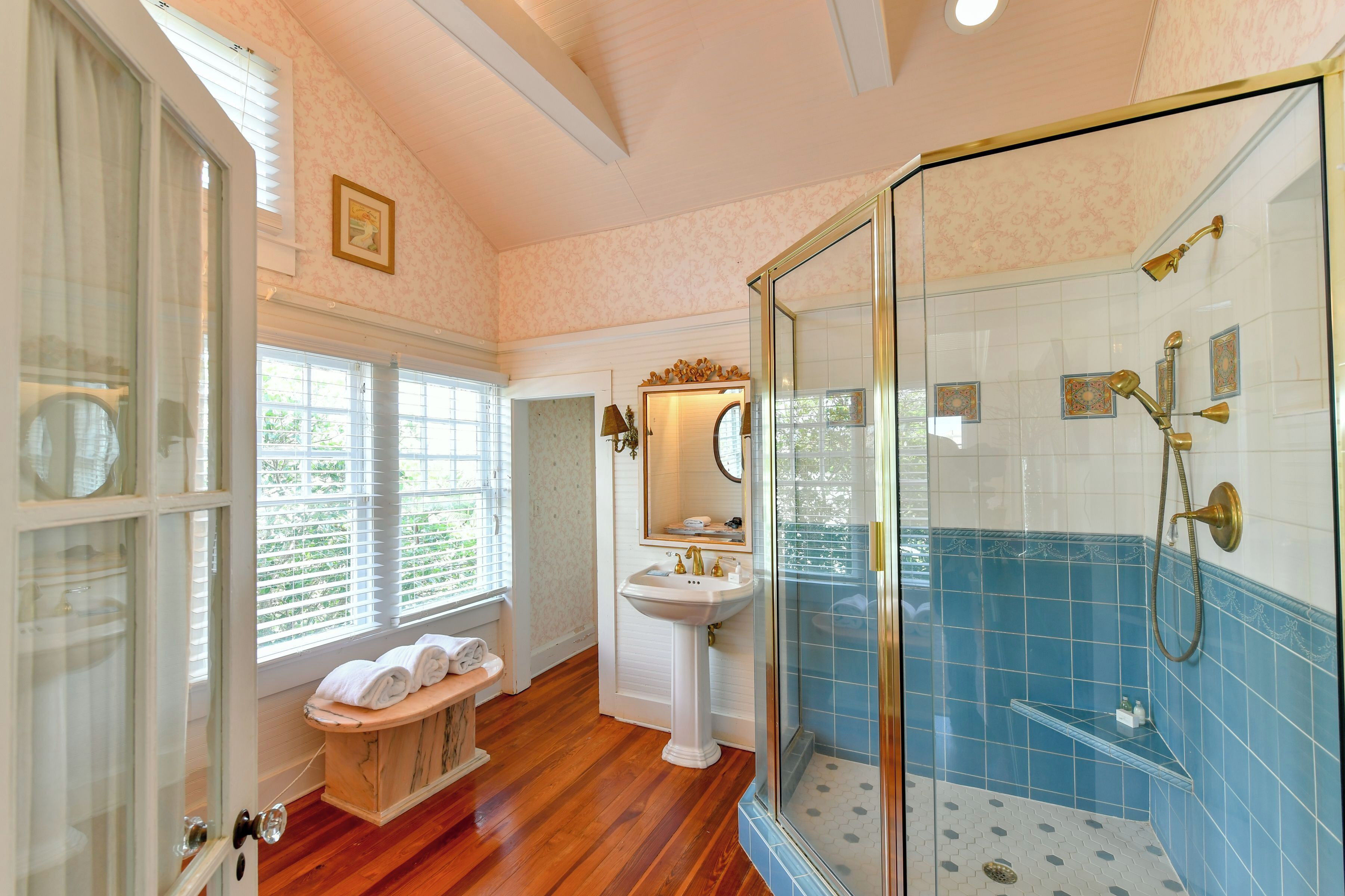 free toiletries, hair dryer, towels, soap