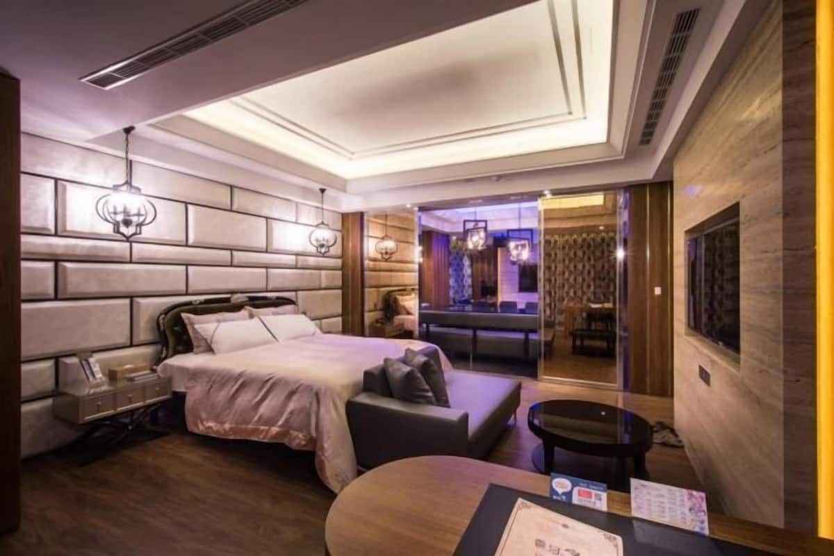 Luxe beddengoed, een gratis minibar, een kluis op de kamer
