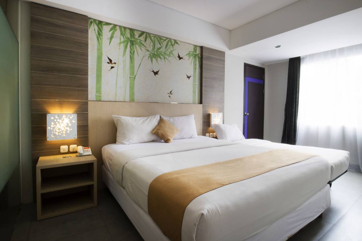Chambre Triple Supérieure, vue ville