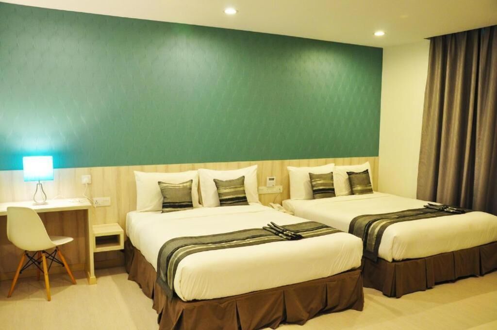 Premium bedding, desk, blackout curtains, iron/ironing board