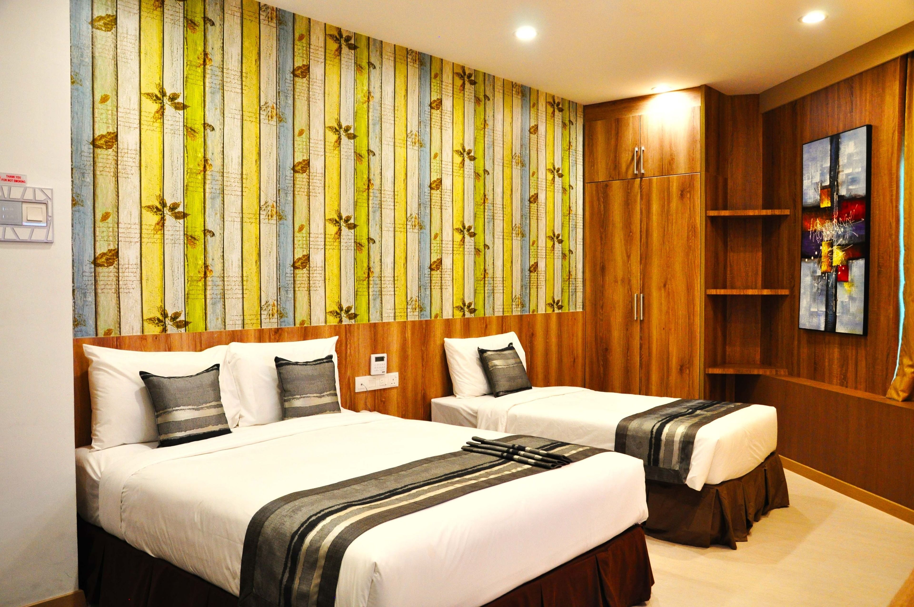 premier room, 2 bedrooms | premium bedding, desk, blackout curtains, iron/ironing board