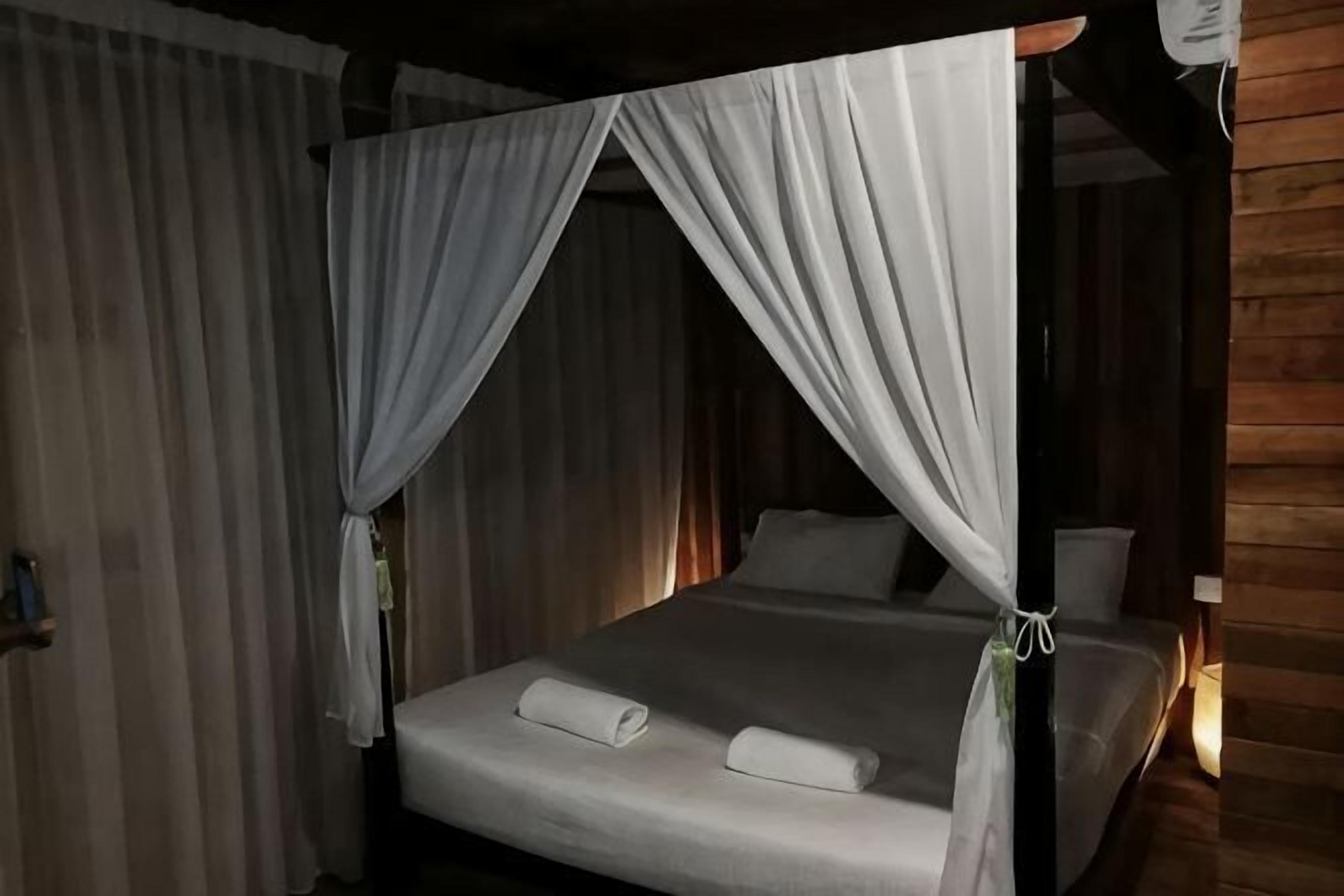 Premium bedding, individually furnished, desk, laptop workspace