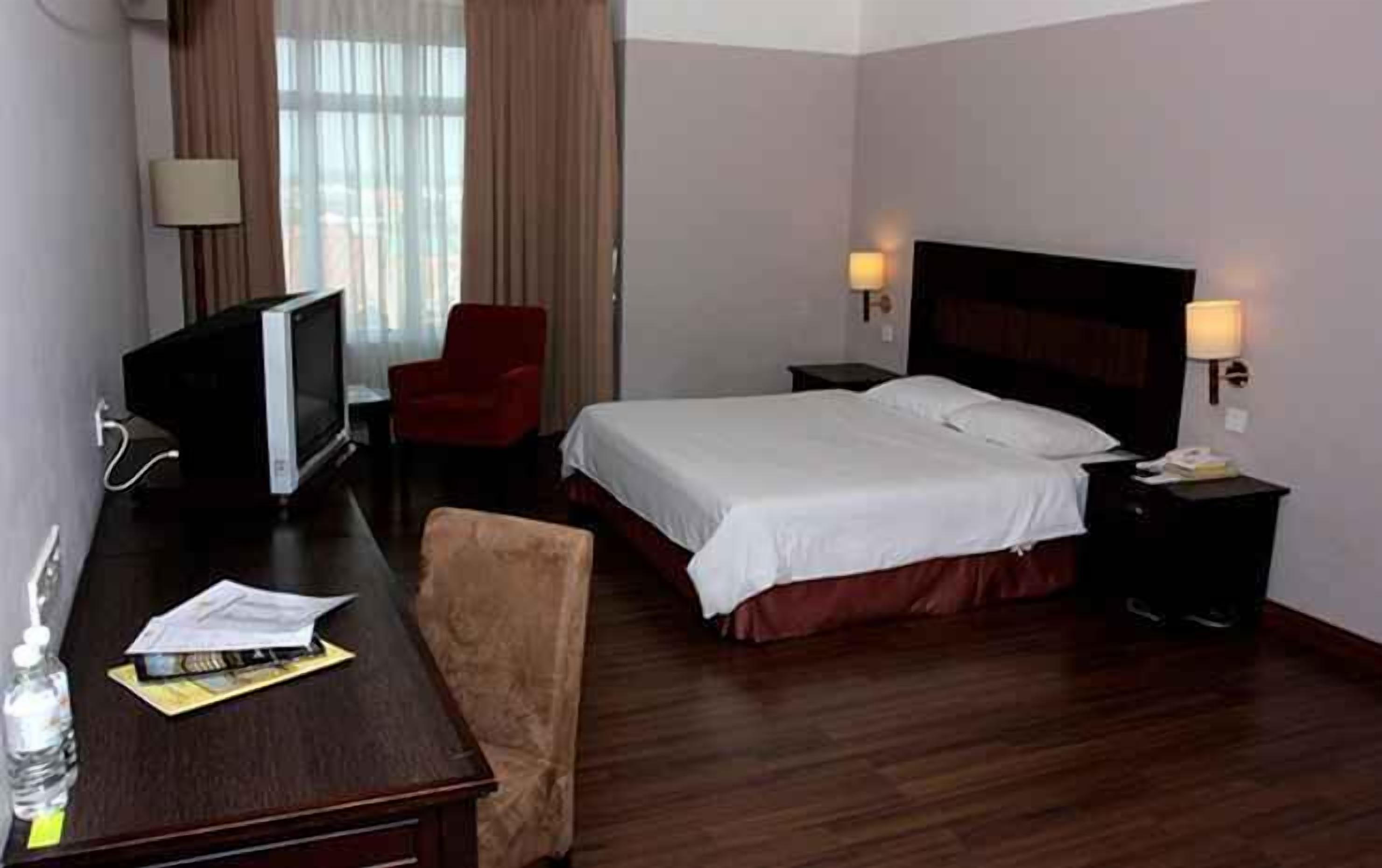 In-room safe, desk, blackout curtains, iron/ironing board